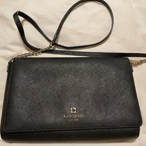 Used Kate Spade Black Crossbody